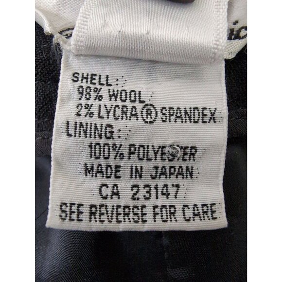 Talbots Wool Pants Womens 4 Black Career Professional Capsule Minimalist - Picture 7 of 12
